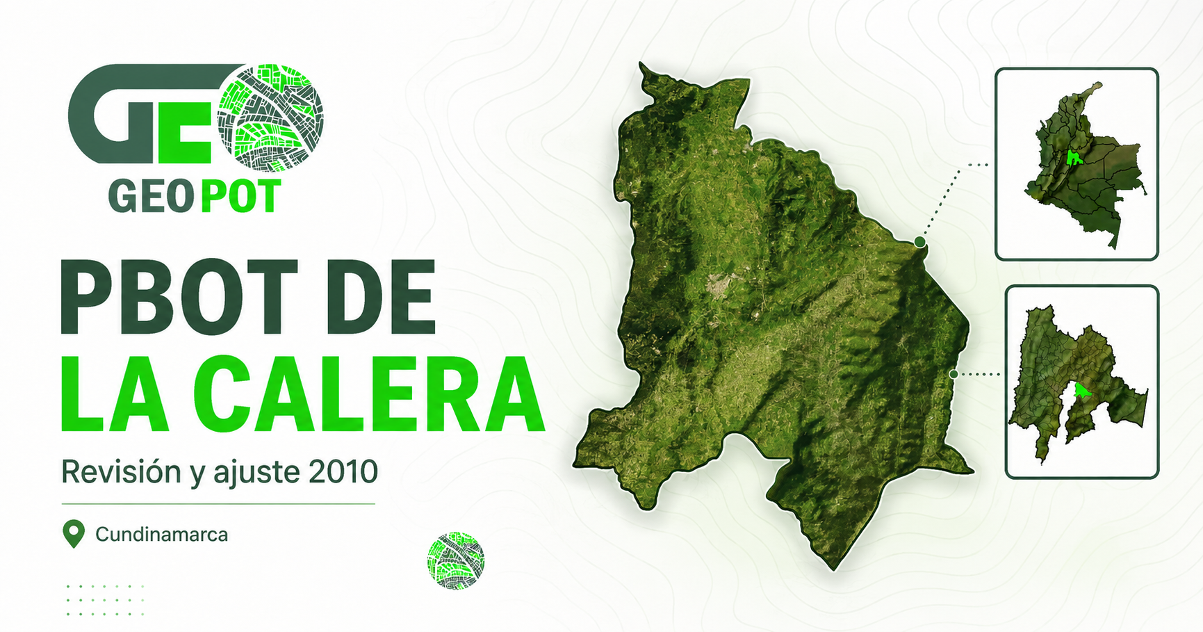 PBOT de La Calera 2010 y cartografía de ordenamiento territorial